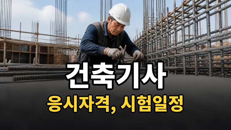 건축기사 응시자격·시험일정 2026