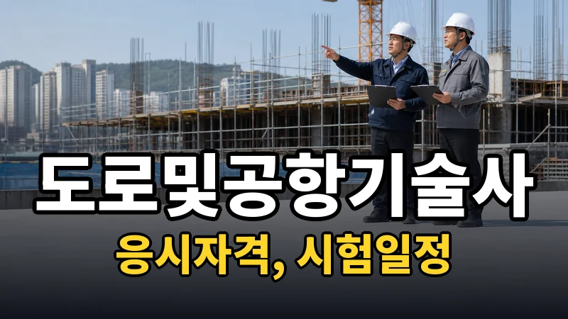 도로및공항기술사 시험일정 2026