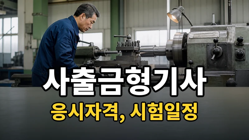 사출금형기사 시험일정 2026