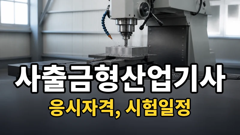 사출금형산업기사 시험일정 2026