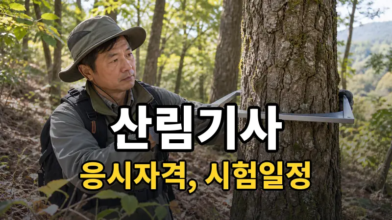 산림기사 시험일정 2026