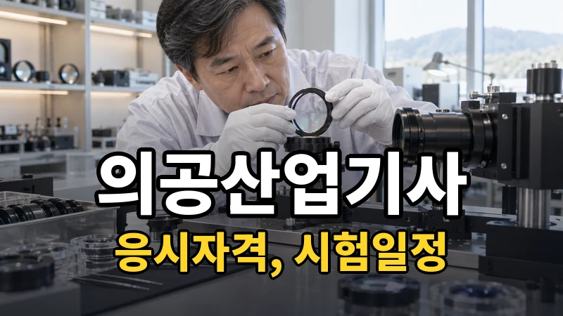 의공산업기사 시험일정 2026