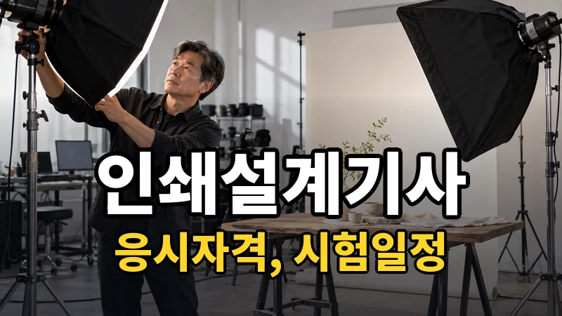 인쇄설계기사 시험일정 2026