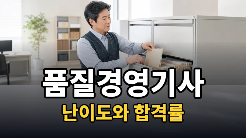 품질경영기사 난이도, 무엇이 어려움을 만드나