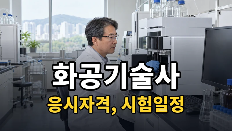 화공기술사 시험일정 2026
